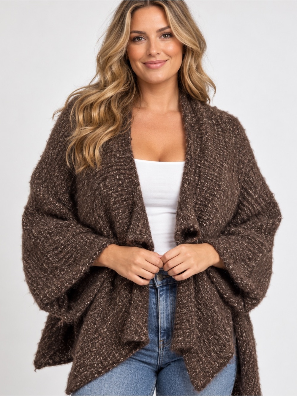 McConnell Woollen Mills Atlantic Wrap Cardigan